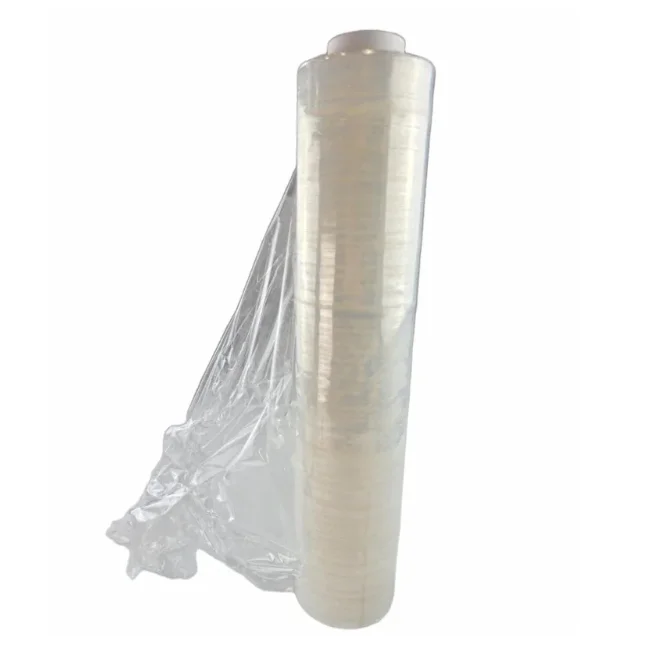 Folie stretch ambalare 250m 23 microni 2.5kg 50 cm transparenta (2) Folie stretch ambalare 250 m 23 microni 2.5kg