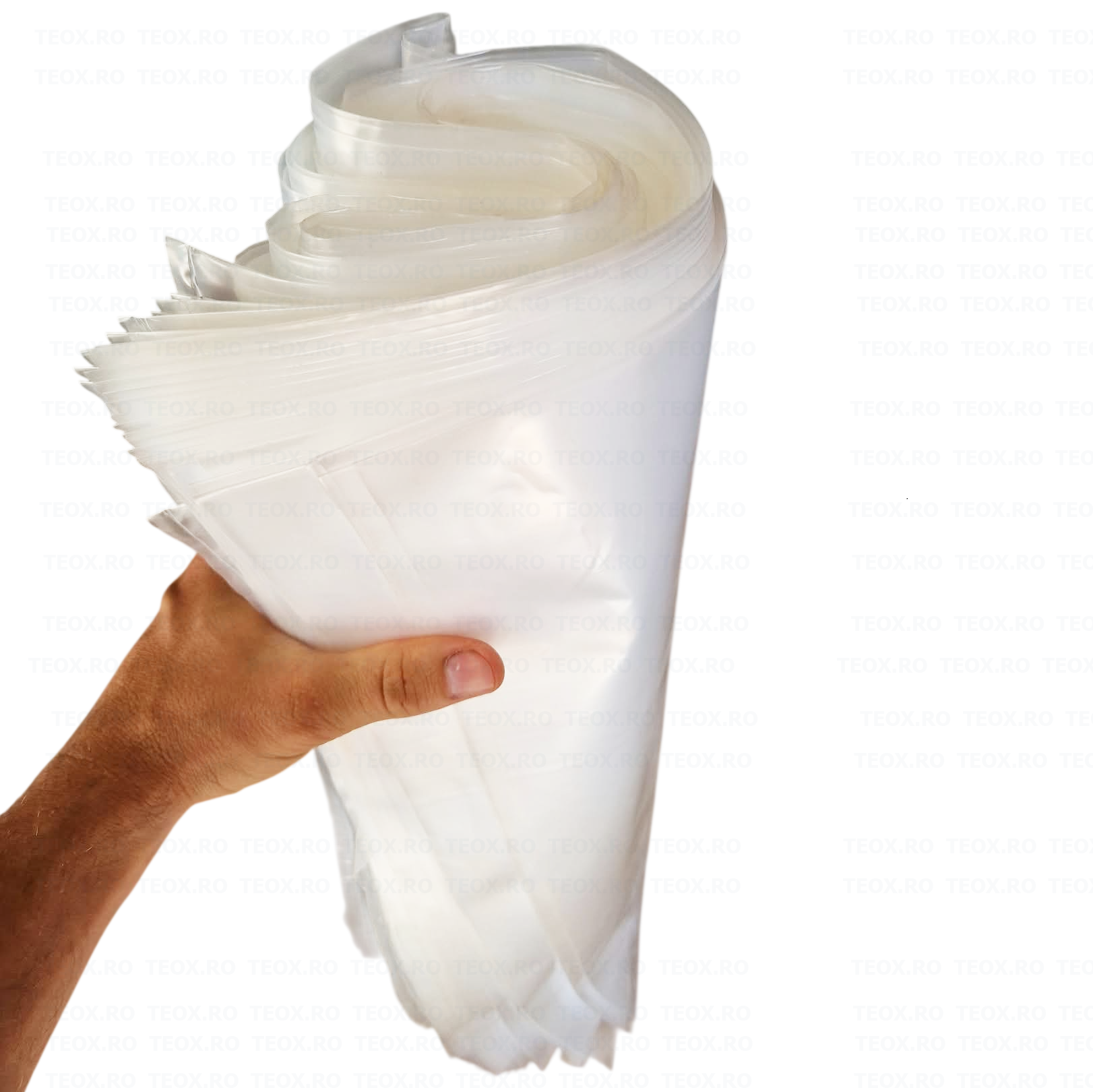 Saci Polietilena Grosi Incolori 100×50 cm Ambalare Alimentara (1) Saci Polietilena Grosi Incolori 100x50 cm Ambalare Alimentara