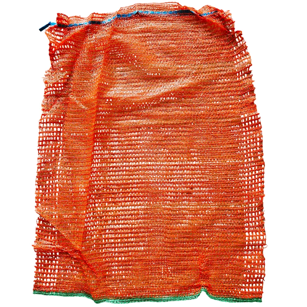 Saci Plasa 40 kg 80x60 cm cu Snur Legare portocali rosii Tip Raschel (3) Saci Plasa 40 kg 80x60 cm cu Snur