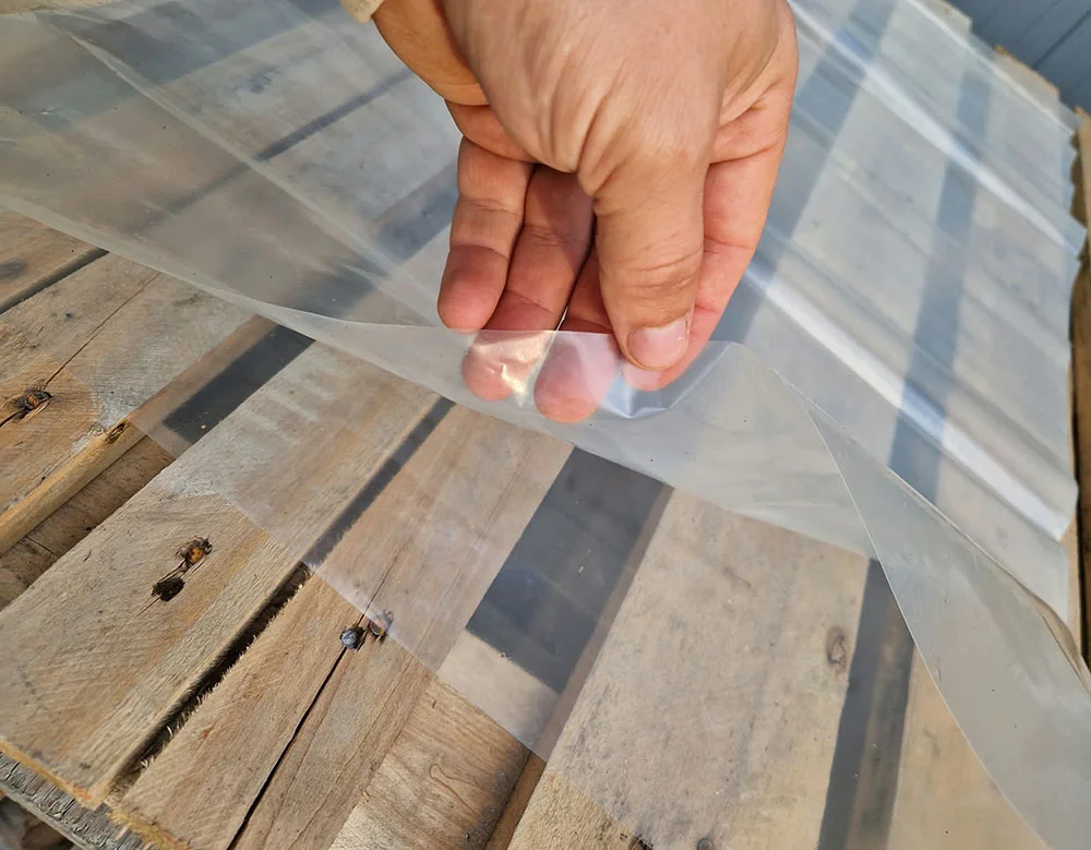 Saci Polietilena Transparenti 91×51 cm Volum 50 Litri Rezistenta 40 kg (1) Saci Polietilena Transparenti
